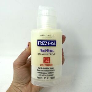 John Frieda Frizz Ease Wind-Down Relaxing Creme 3.5 Oz Hair HTF Corse Hair